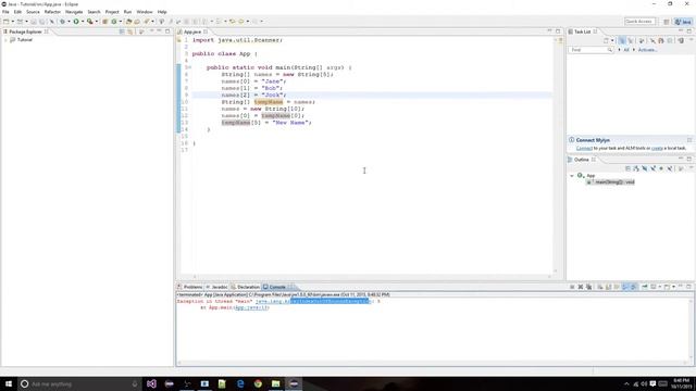 Java Tutorial 9 - Arrays and ArrayLists смотреть онлайн
