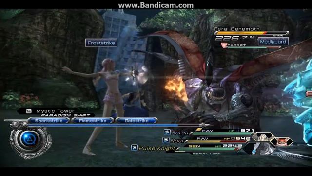 Как убить в Эпизоде 3 бегемона в нубо шмоте FINAL FANTASY XIII-2 смотреть онлайн