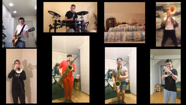 MACKLEMORE - THRIFT SHOP. Just Brass cover ( Quarantine version) смотреть онлайн