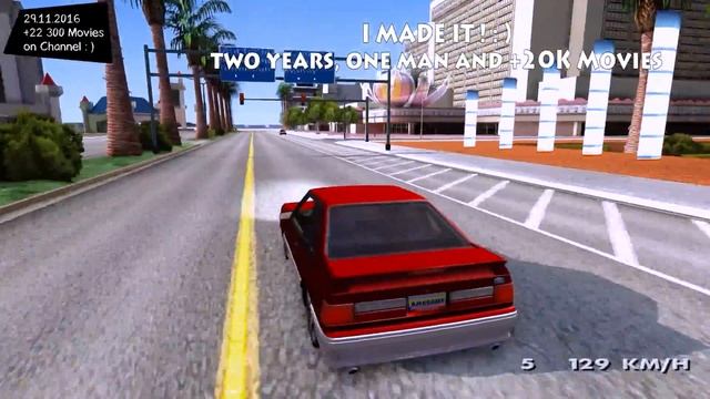 1993 Ford Mustang - GTA San Andreas 1440p / 2,7K 60FPS _REVIEW смотреть онлайн