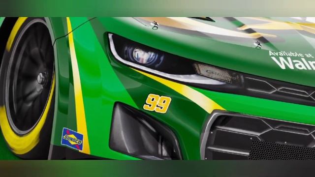 Daniel Suarez's 2024 #99 Quaker State Paint Scheme смотреть онлайн