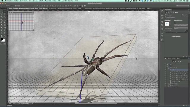 Adobe Photoshop - aus 2D Bild ein 3D Bild erstellen смотреть онлайн