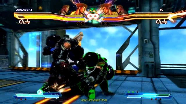 Street Fighter X Tekken PC - Master Chief - Guile Space Marine смотреть онлайн