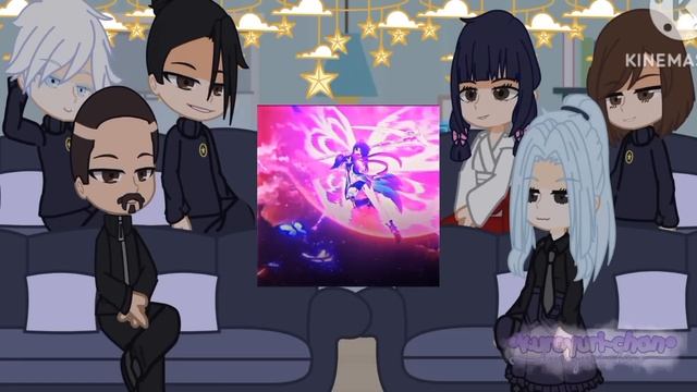 jujutsu kaisen (past) reacts to y/n as a new teacher | смотреть онлайн