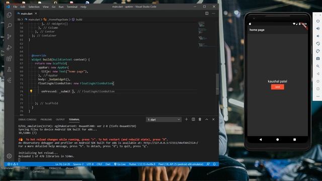 Flutter Floating Action Button смотреть онлайн