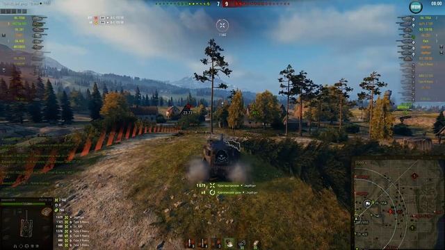 FV215b (183), карта Мурованка-Встречка, 11.5К dmg, 7kills. WoT 1.7.0. 2К VIDEO. смотреть онлайн