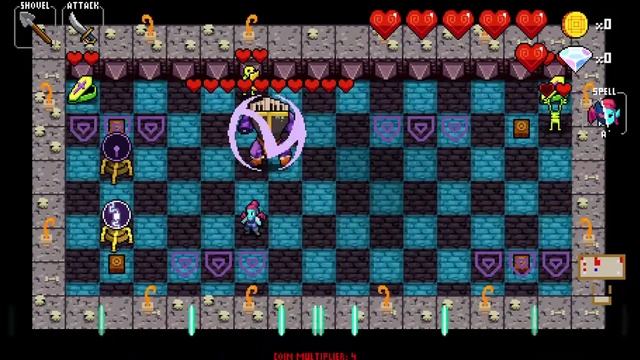 Crypt of the Necrodancer Amplified: Frankensteinway (No Damage) смотреть онлайн