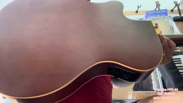 Đàn guitar acoustic Yamaha APX-4A. Giá: 3tr600k ( test guitar Yamaha APX-4A ) 0936057750 смотреть онлайн