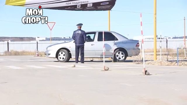 Авто соревнования среди людей с ограниченными возможностями «КРУТОЙ ВИРАЖ-2013».Якутск смотреть онлайн