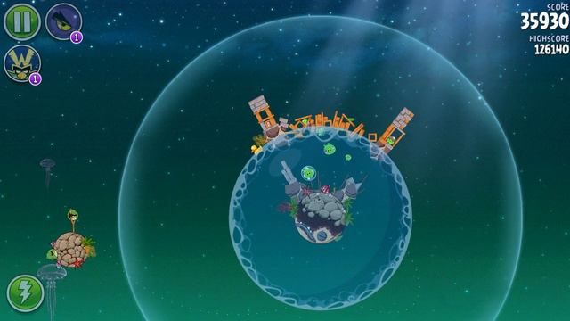 Angry birds space - pig dipper - no commentary смотреть онлайн