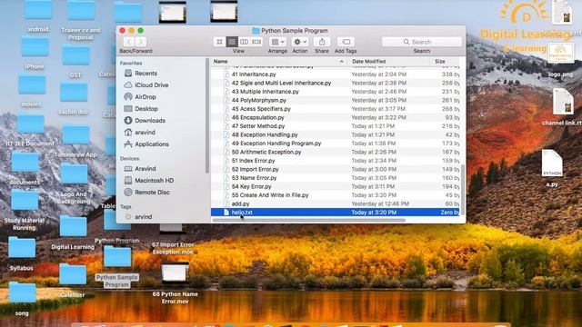 70 Python Create & Write In File | Online Training Download app from below link смотреть онлайн