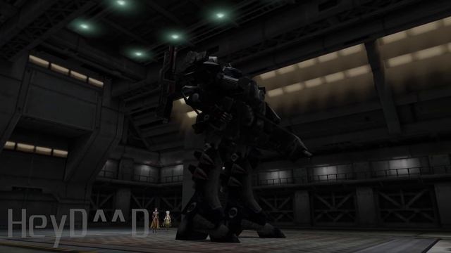 Armored Core Garage Retouch and Rendered in Blender смотреть онлайн