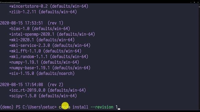 Conda Environment Revision: Powercharing your conda environment смотреть онлайн