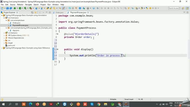 Spring Expression Language Basic using Annotation | #23 смотреть онлайн