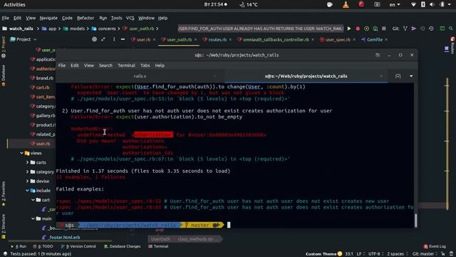 11.2.Ruby on Rails 6.* - Урок 11.2. Аутентификация через социальные сети. OAUTH. Часть 3. смотреть онлайн
