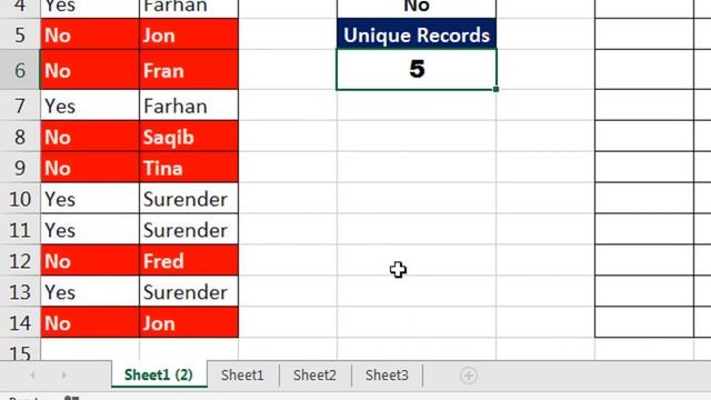 excel count unique values across multiple columns смотреть онлайн