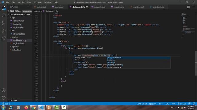 Online Voting System in PHP | Part 8 Tutorial | PHP Mini Project with Source Code | PHP and MySQL смотреть онлайн