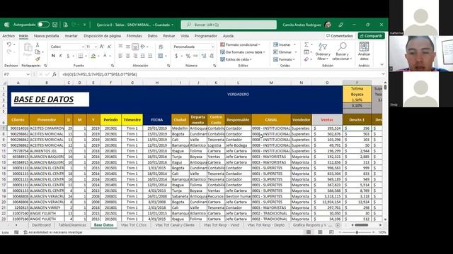 Clase 9 Excel organizacional смотреть онлайн