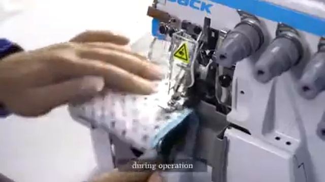 Jack C3 Overlock machine, Automatic thread trimmer option inbuilt смотреть онлайн