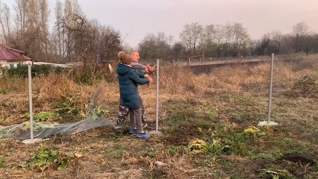 #54 Приготовили жаркое из гуся. Пробуем новый рецепт блинов. Утепляем окна на зиму. смотреть онлайн