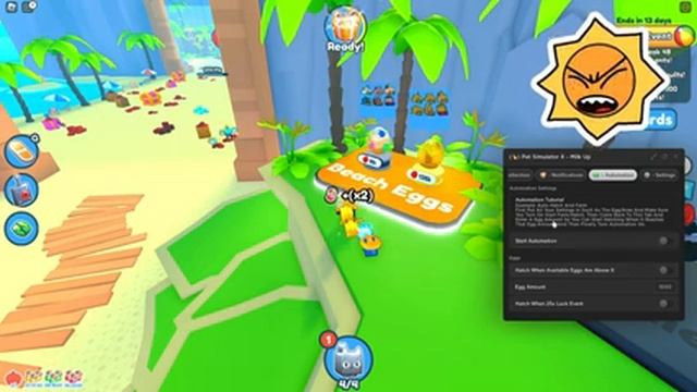 [CELL/PC] ROBLOX Pet Simulator X SCRIPT | Farm Fruit + Farm EVENT E MAIS! смотреть онлайн