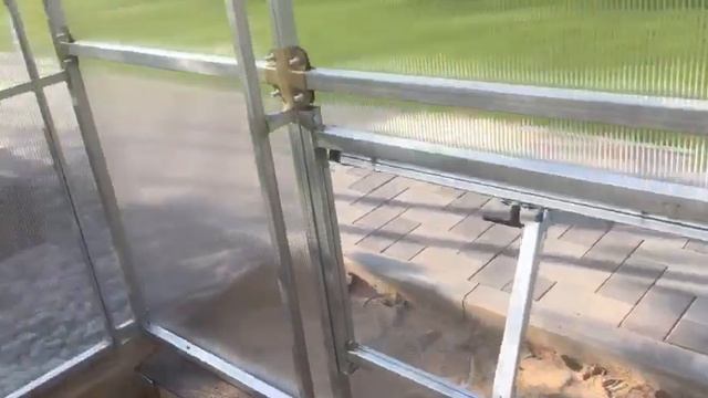 Теплица Прямостенная 3х6 с доп форточками смотреть онлайн