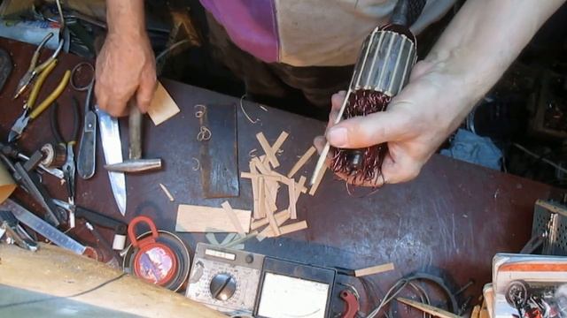 Makita 9040 2600W перемотка якоря смотреть онлайн