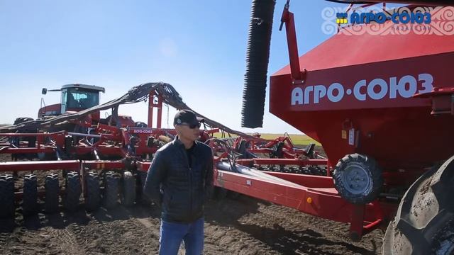Анкерный посевной комплекс Агро-Союз ATD в Казахстане - отзыв смотреть онлайн