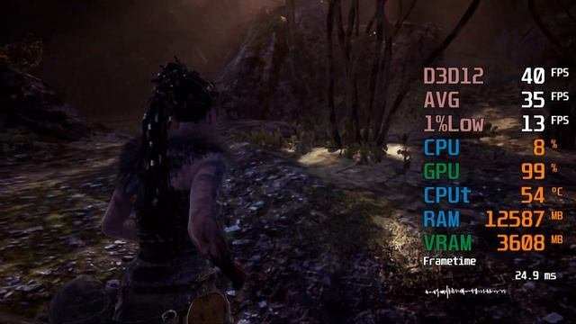 UHD 770 -- i5-13500 -- Hellblade Senua's Sacrifice FPS Test смотреть онлайн