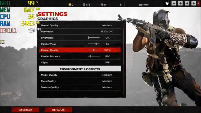 H1Z1 / GTX 550 ti / i7 860 / 8gb ram / 1080p-LOW-HIGH смотреть онлайн