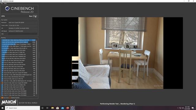 Intel Core 2 Quad Q9300 2.5GHz Cinebench R20 Test#2 смотреть онлайн