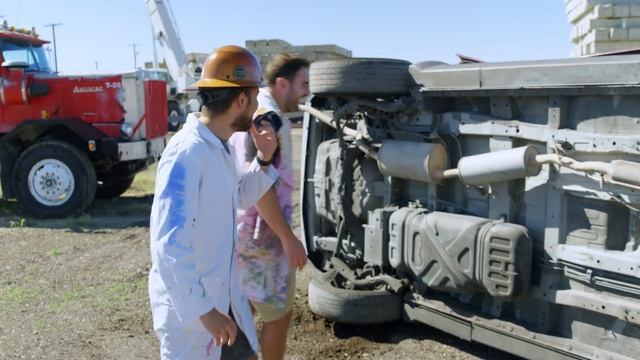 4 Ton Wrecking Ball in Slow Motion - The Slow Mo Guys смотреть онлайн