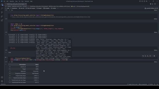 Advanced time series forecasting with PyCaret- Is stock price really predictable? смотреть онлайн