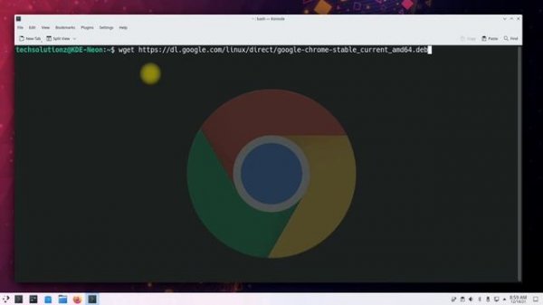 How to Install Chrome Browser on KDE Neon Linux OS !!