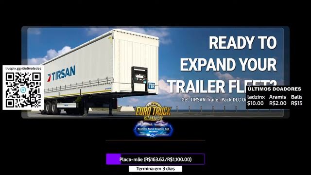 Euro Truck Simulator 2 | Mapa: EAA смотреть онлайн