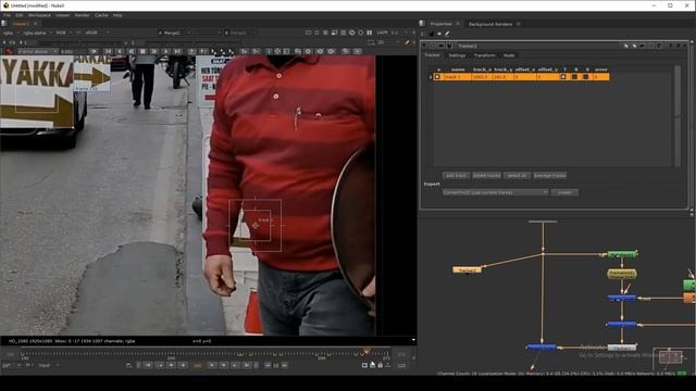 Nuke tutorials || Paint || Introduction of Transform and tracker node (vfx & stereio) class_003 смотреть онлайн