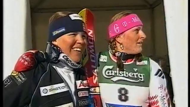 Maria-Jose Rienda-Contreras wins giantslalom (Lenzerheide 2005) смотреть онлайн