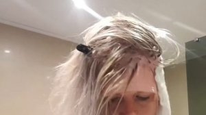 Коррекция мелирования. Легко. Синтепон+ шапочка для мелирования=идеальный результат. #manechka_nl