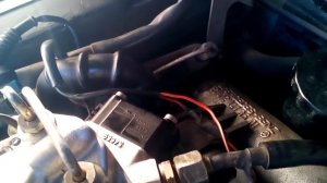 Мерседесы 124-й/ Заводится и глохнет, регулировка Холостого Хода, чистка трамблера + ЗаклинРХХ  .