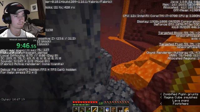 Minecraft, but I beat the game in less than 20 minutes смотреть онлайн