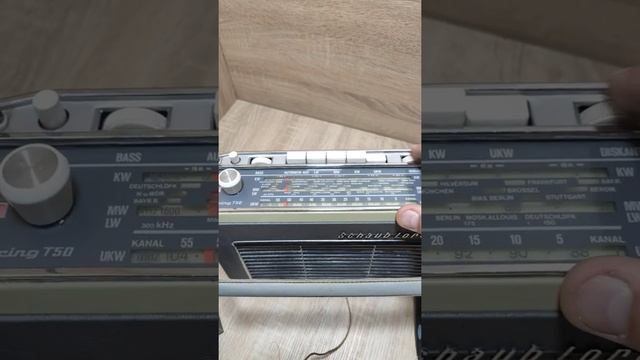 Винтажный радиоприемник "Schaub Lorenz" смотреть онлайн