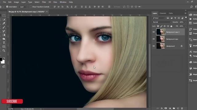 Professional Skin Retouch Process | Retouch skin like por in Photoshop смотреть онлайн