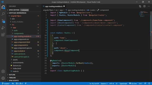 Angular 10 Tutorial - Routing смотреть онлайн