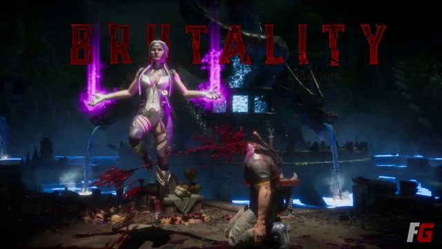 MK 11: Sindel "Real Head Turner" Brutality смотреть онлайн