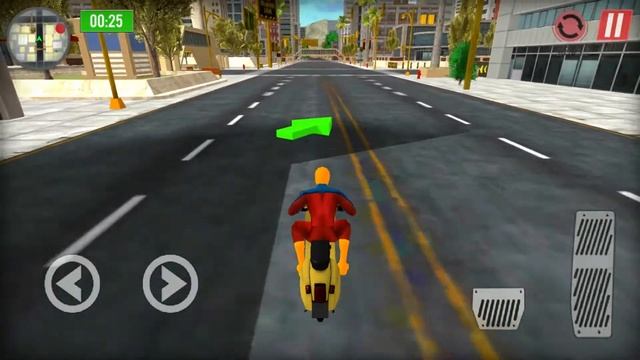 Super Hero Bike Mega Ramp 2 - Android Gameplay Superhero Motorbike Racing смотреть онлайн