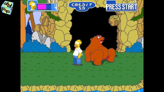 Arcade longplay - The Simpsons Arcade Game смотреть онлайн