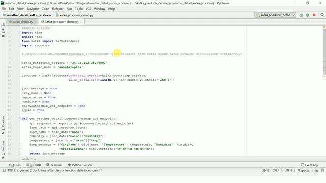 End to End Project using Spark/Hadoop | Code Walkthrough | Kafka Producer | Part 2 | DM | DataMakin смотреть онлайн