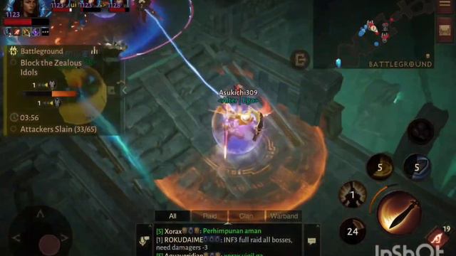 Diablo Immortal - Crusader - H€LL FIR€ Spinning Shield Build - One game before Xmas Break смотреть онлайн