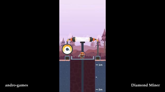 Diamond Miner (by DunkHoop LLC) - arcade game for Android - gameplay. смотреть онлайн