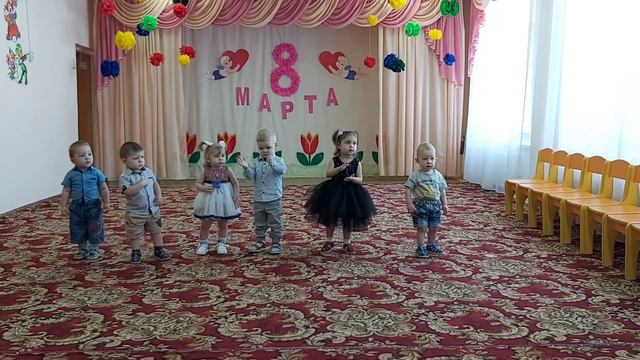 МАДОУ Детский сад 12 "Берёзка". Утренник 8 марта в ясельной группе смотреть онлайн